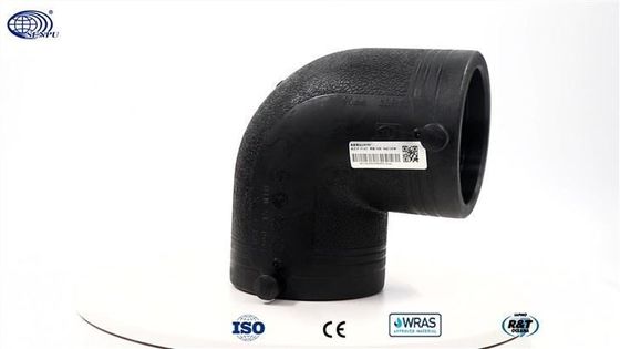 Raccordo per tubi in plastica a gomito in polietilene da 90 gradi HDPE100