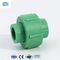 Accoppiamento di plastica del sindacato del tubo del CE PPR ISO9001 per il sistema di approvvigionamento idrico